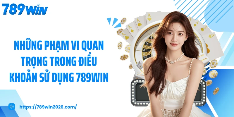 Những phạm vi quan trọng trong điều khoản sử dụng 789WIN